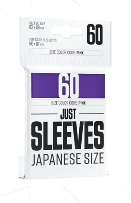 JUST SLEEVES - JAPANESE SIZE BLACK — Andyseous-Odyssey